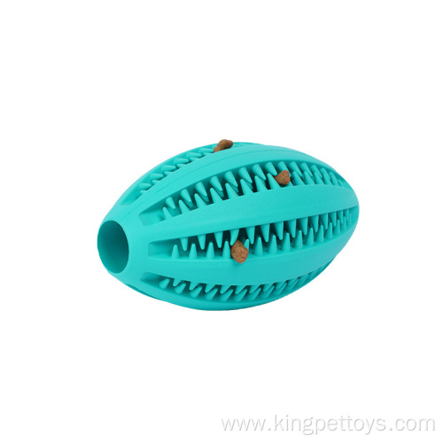 Natural Rubber Teeth Cleaning Interactive Ball Toy